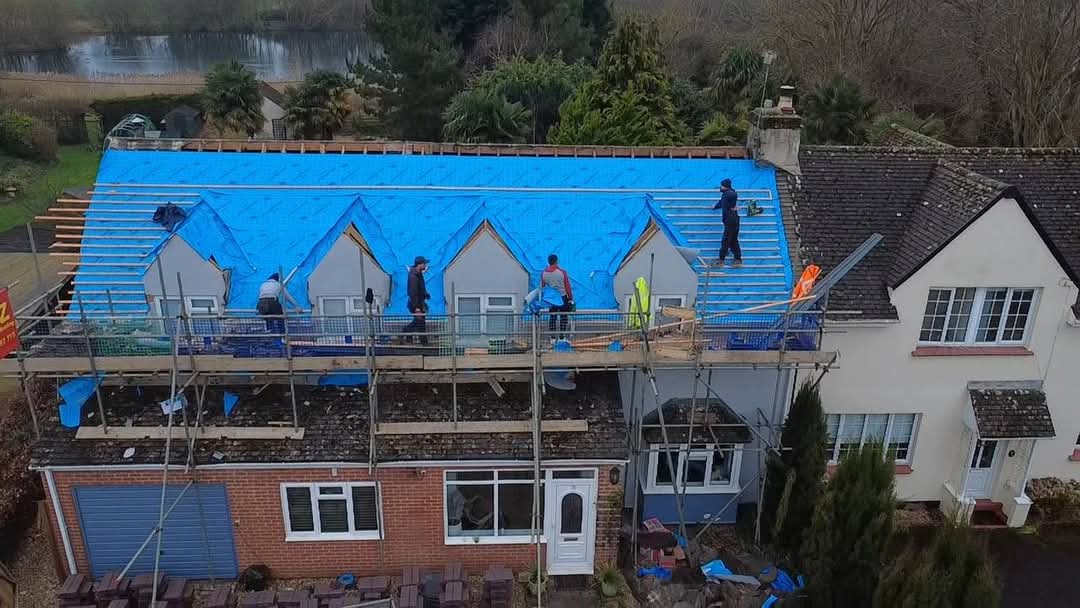 Full re-roof with dormers