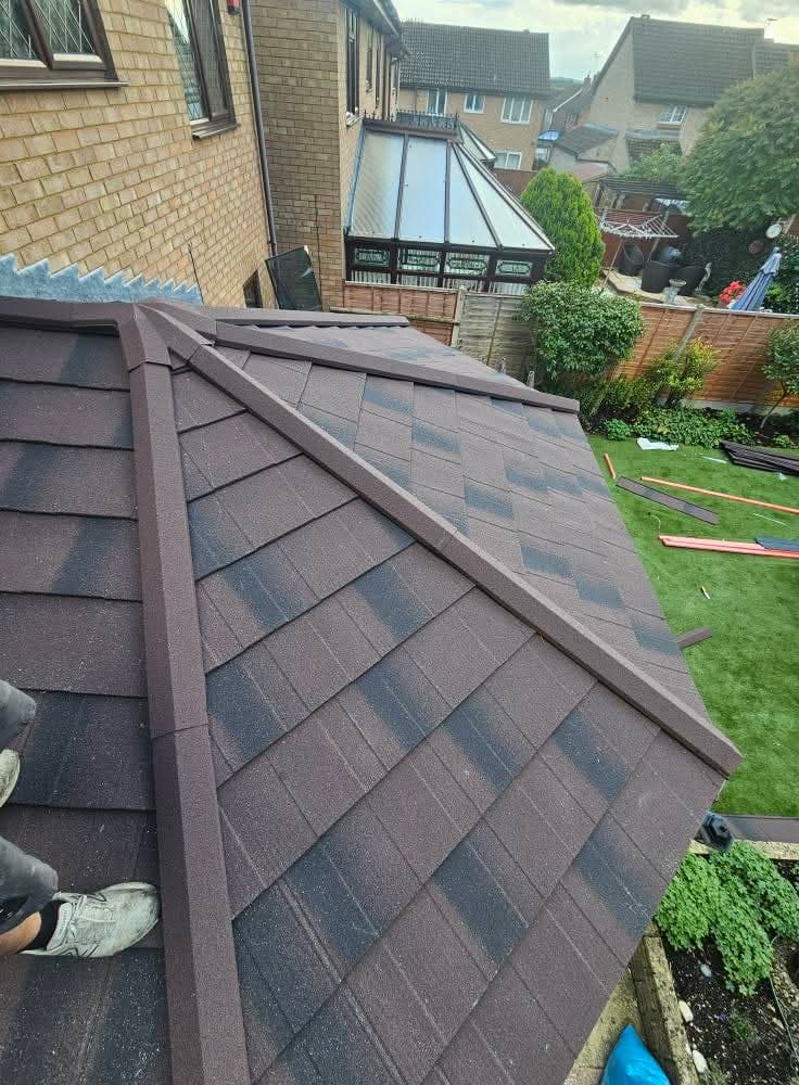 New lightweight tiled conservatory roof